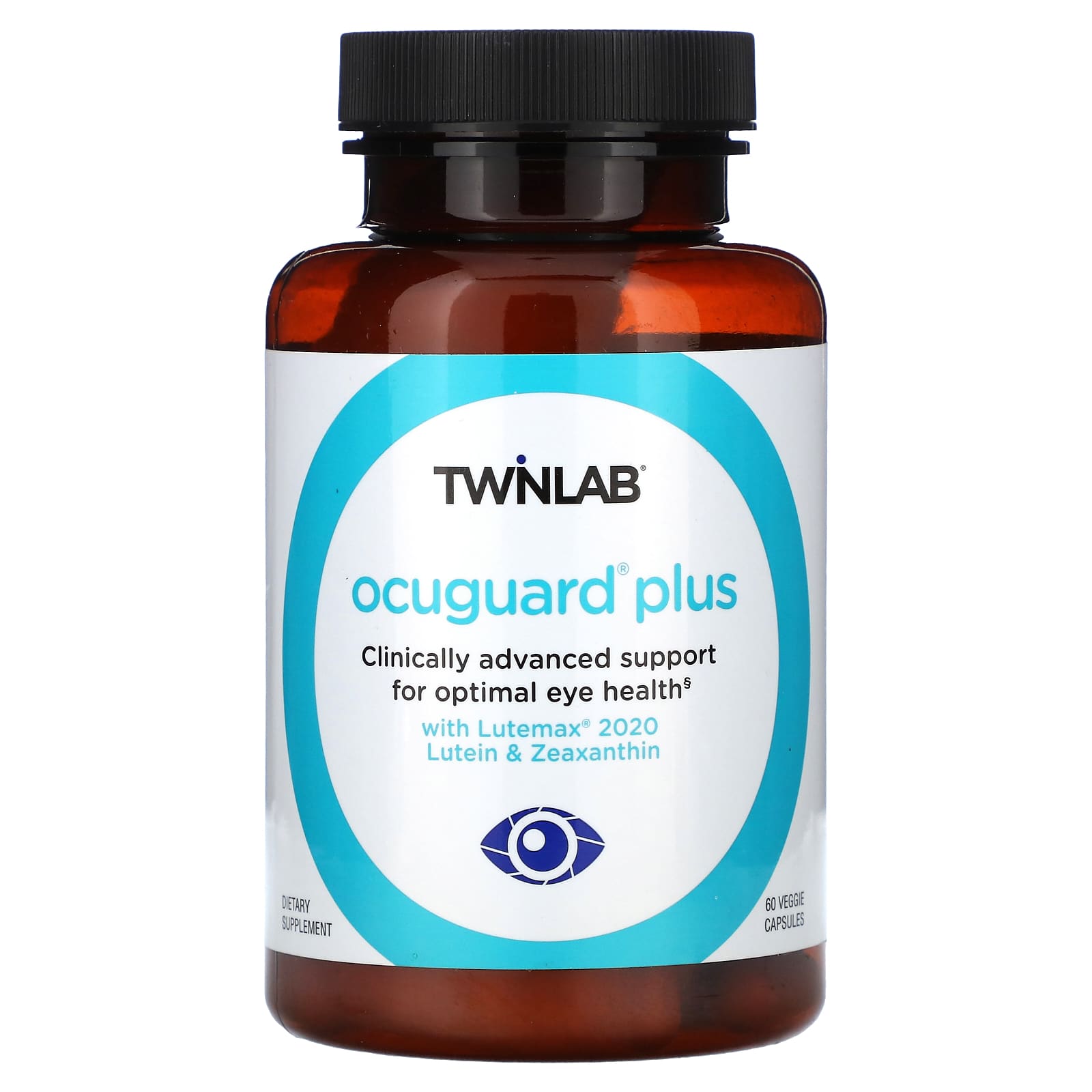 Twinlab, OcuGuard® Plus, 60 Veggie Capsules UPC 027434032063 | HiLife Vitamins